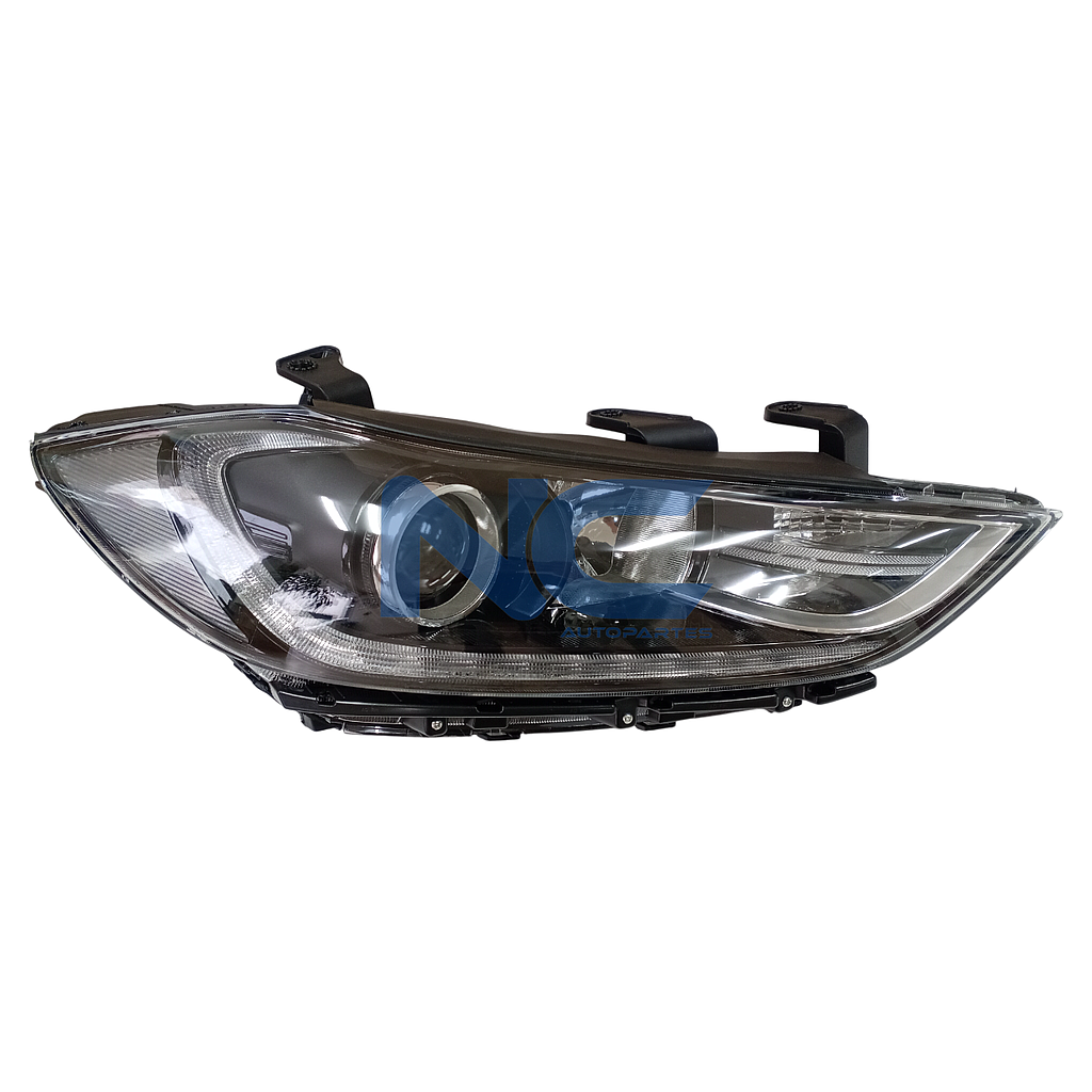 FARO DEL DER ELEC C/LED C/MOTOR