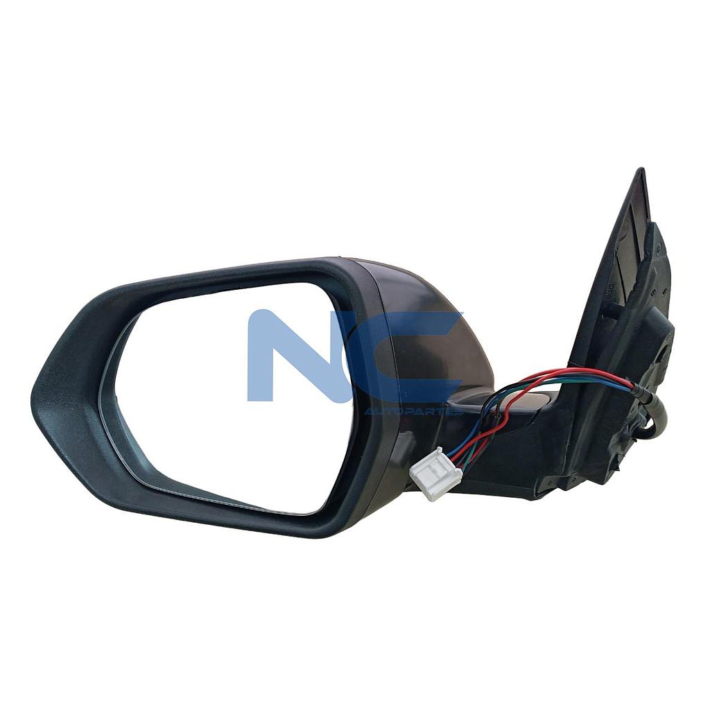 ESPEJO IZQ ELEC NEG (6 PINES) BASE METAL