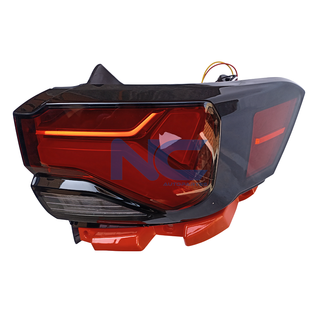 FARO POST DER ROJO LED